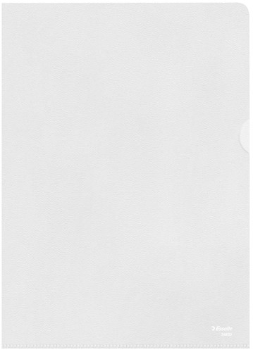 INSTEEKMAP L-MODEL ESSELTE STANDAARD COPY SAFE PP A4 TRANSPARANT 100 STUKS