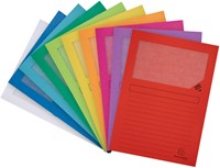 VENSTERMAP EXACOMPTA FOREVER L-MODEL 120GR ASSORTI 100 STUKS