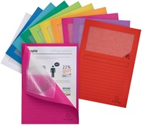 VENSTERMAP EXACOMPTA FOREVER L-MODEL 120GR ASSORTI 100 STUKS-2