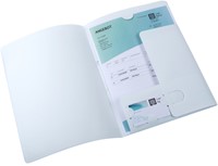 OFFERTEMAP OXFORD A4 MET INSTEEKTAS 2 KLEPPEN 0.5MM PP WIT-2