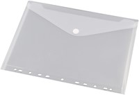 ENVELOPTAS EUROPEL A4 240X310MM 11-GAATS PP TRANSPARANT WIT