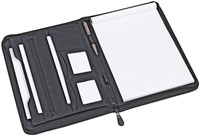 SCHRIJFMAP RILLSTAB EXCELLENT DE LUXE A4 LEDERLOOK ZWART-2