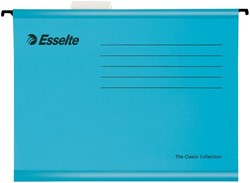 HANGMAP ESSELTE CLASSIC FOLIO V-BODEM 382X240MM BLAUW
