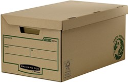 OPBERGDOOS BANKERS BOX EARTH FLIP TOP BRUIN