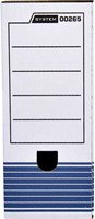 ARCHIEFDOOS BANKERS BOX SYSTEM A4 100MM WIT BLAUW-2