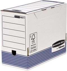 ARCHIEFDOOS BANKERS BOX SYSTEM A4 150MM WIT BLAUW