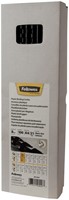 BINDRUG FELLOWES 8MM 21RINGS A4 ZWART 100 STUKS