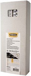 BINDRUG FELLOWES 10MM 21RINGS A4 WIT 100 STUKS