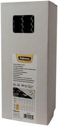 BINDRUG FELLOWES 22MM 21RINGS A4 ZWART 50 STUKS