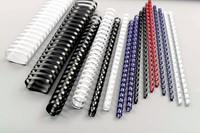BINDRUG GBC 10MM 21RINGS A4 ROOD 100 STUKS-3