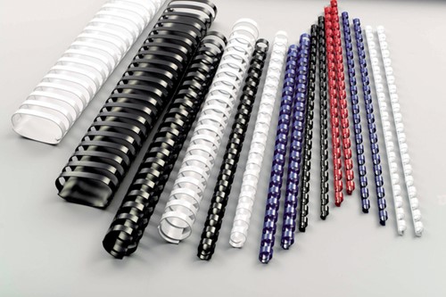 BINDRUG GBC 16MM 21RINGS A4 ZWART 100 STUKS-1