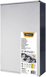 DRAADRUG FELLOWES 12MM 34-RINGS A4 ZWART 100 STUKS