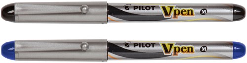 VULPEN PILOT VPEN MEDIUM ZILVER/BLAUW-3