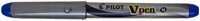 VULPEN PILOT VPEN MEDIUM ZILVER/BLAUW