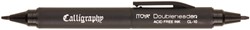 KALLIGRAFIEPEN ITOYA CL-10 1.5 ÈN 3.0MM ZWART