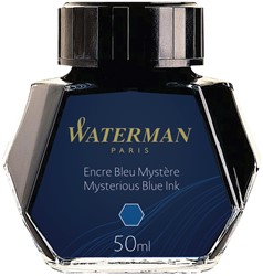 VULPENINKT WATERMAN 50ML STANDAARD BLAUW-ZWART