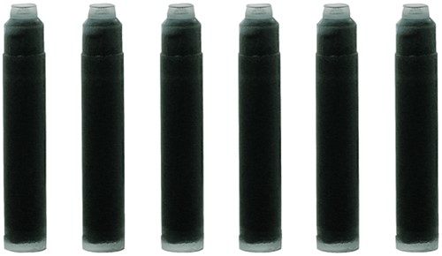 INKTPATROON WATERMAN INTERNATIONAAL ZWART PAK À 6 STUKS-2