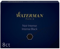 INKTPATROON WATERMAN NR 23 LANG ZWART PAK À 8 STUKS