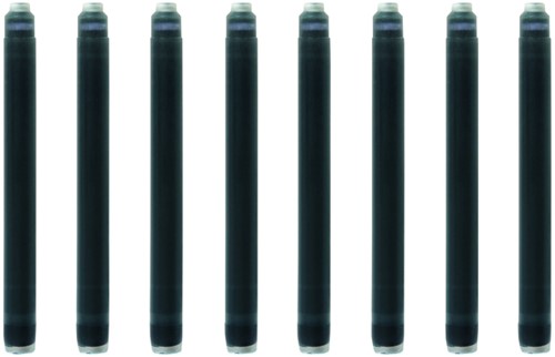 INKTPATROON WATERMAN NR 23 LANG ZWART PAK À 8 STUKS-3