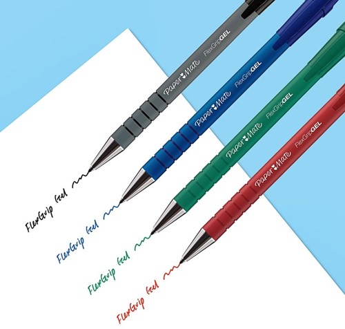 BALPEN PAPER MATE FLEXGRIP ULTRA MEDIUM BLAUW-1