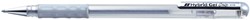 GELSCHRIJVER PENTEL K118 GRIP MEDIUM ZILVER