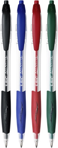 BALPEN BIC ATLANTIS CLASSIC GRIP CLIC MEDIUM BLAUW-2
