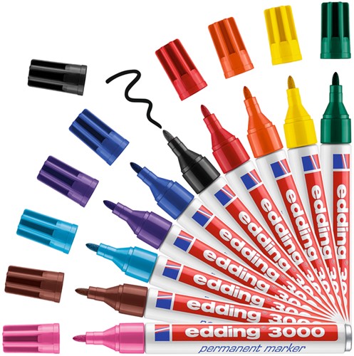 VILTSTIFT EDDING 3000 ROND 1.5-3MM VIOLET-1