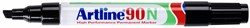 VILTSTIFT ARTLINE 90 SCHUIN 2-5MM ZWART