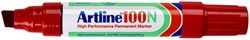 VILTSTIFT ARTLINE 100 SCHUIN 7.5-12MM ROOD