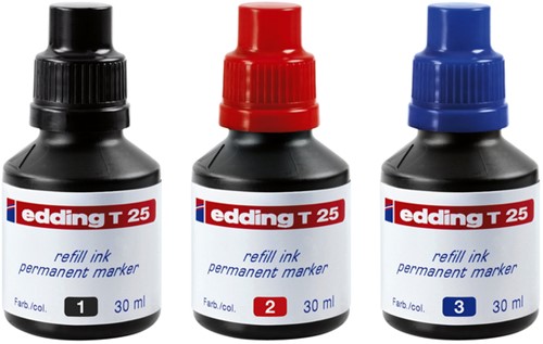 VILTSTIFTINKT EDDING T25 ZWART-2