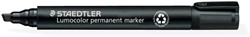 VILTSTIFT STAEDTLER LUMOCOLOR 350 PERMANENT SCHUIN ZWART