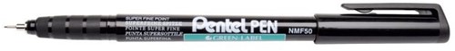 FINELINER PENTEL NMF50 FIJN ZWART