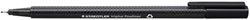 FINELINER STAEDTLER TRIPLUS 334 ZWART 0.3MM