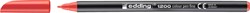 FINELINER EDDING 1200 002 FIJN ROOD