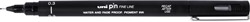 FINELINER UNI-BALL PIN 0.3MM ZWART