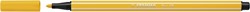 VILTSTIFT STABILO PEN 68/44 MEDIUM GEEL