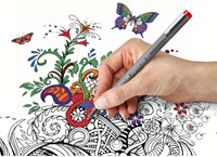 FINELINER STAEDTLER PIGMENT 308 ZWART SET 4+2 GRATIS-3