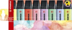 MARKEERSTIFT STABILO BOSS ORIGINAL 70/8 PASTEL ASSORTI ETUI À 8 STUKS