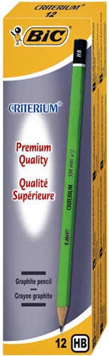 POTLOOD BIC CRITERIUM 550 ZESHOEKIG HB-2