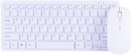 TOETSENBORD +MUIS DRAADLOOS WIT HS: 8471607000 / CN