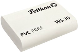 GUM PELIKAN WS30 37X30X9MM POTLOOD ZACHT  WIT