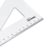 DRIEHOEK ARISTO 23620 200MM 30/60GRADEN TRANSPARANT-1