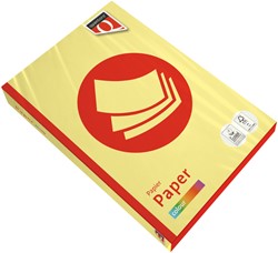 KOPIEERPAPIER QUANTORE COLOUR A4 160GR GEEL 250 VEL