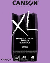 MARKERPAPIER CANSON XL MARKER 100VEL 70GR A3 EXTRA WIT