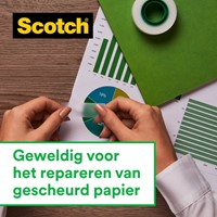 PLAKBAND SCOTCH MAGIC 810 19MMX33M ONZICHTBAAR MAT-1