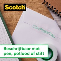 PLAKBAND SCOTCH MAGIC 810 19MMX33M ONZICHTBAAR MAT 12+2 GRATIS-2