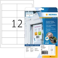 ETIKET HERMA 4574 97X42.3MM FOLIE WIT 240 STUKS