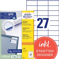 ETIKET AVERY 3479 70X32MM WIT 2700 STUKS-2