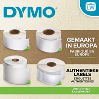 ETIKET DYMO LABELWRITER 5XL VERZENDLABEL 59X102MM 2 ROLLEN Á 575 STUKS WIT-2