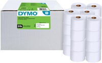 ETIKET DYMO LABELWRITER ADRESSERING 36X89MM 24 ROLLEN Á 260 STUKS WIT